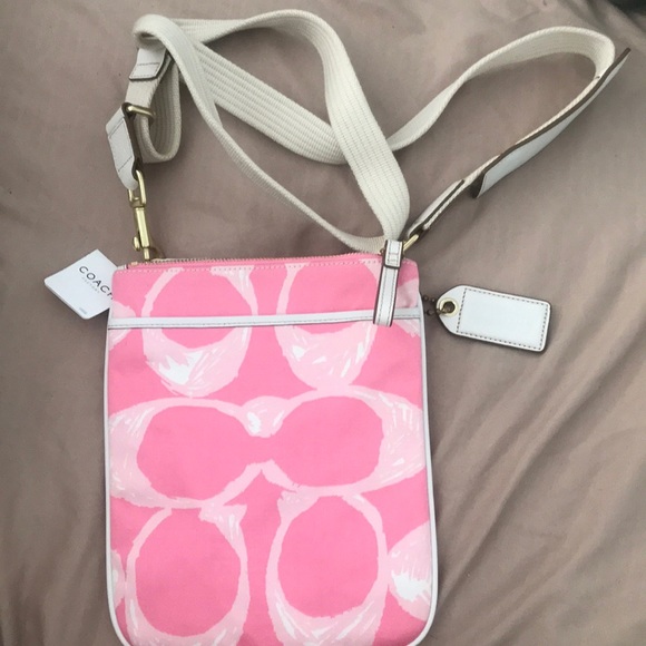 Coach Handbags - Pink coach crossbody
